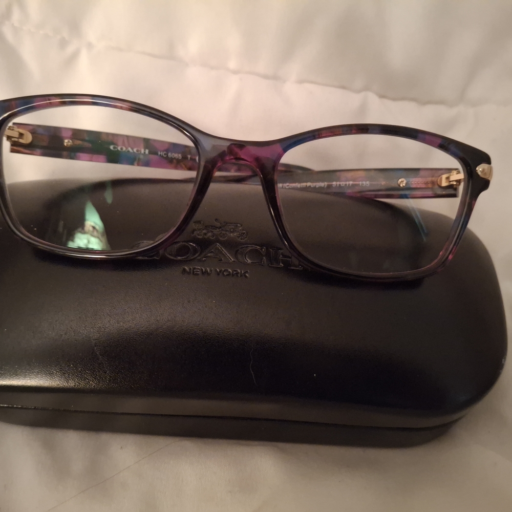 Coach Purple Women's Glasses